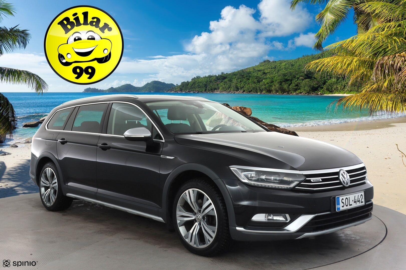 Volkswagen Passat 2018 Variant Alltrack 2,0 TDI 140 kW (190 hv) 4MOTION DSG * ACC / Webasto / Koukku / P.kamera / Ergocomfort penkki / LED * - Kahdet Renkaat