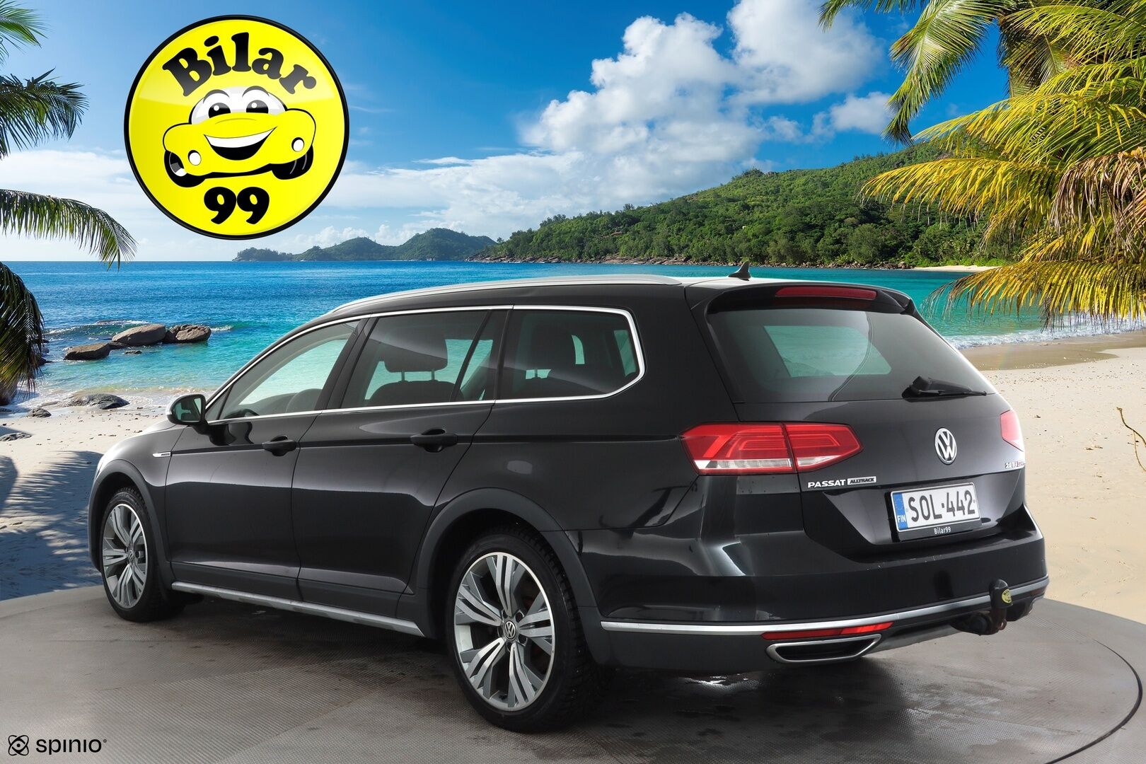 Volkswagen Passat 2018 Variant Alltrack 2,0 TDI 140 kW (190 hv) 4MOTION DSG * ACC / Webasto / Koukku / P.kamera / Ergocomfort penkki / LED * - Kahdet Renkaat