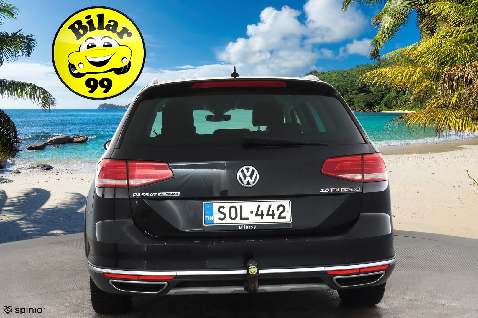 Volkswagen Passat 2018 Variant Alltrack 2,0 TDI 140 kW (190 hv) 4MOTION DSG * ACC / Webasto / Koukku / P.kamera / Ergocomfort penkki / LED * - Kahdet Renkaat