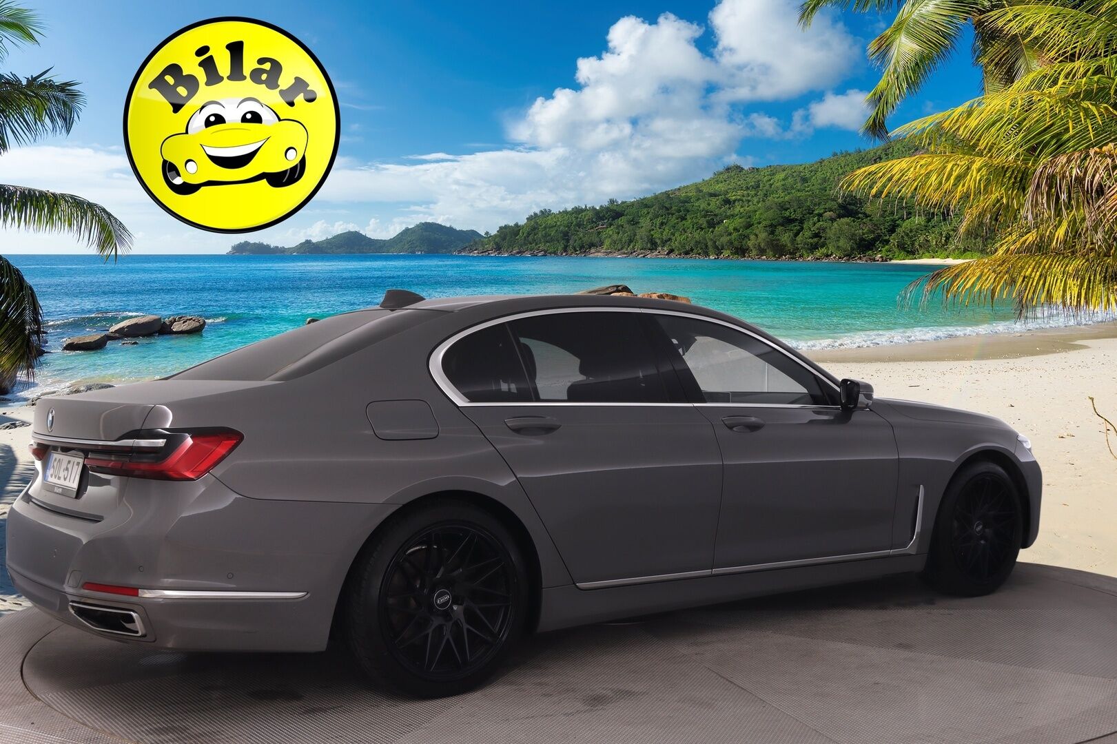BMW 745 2019 G11 Sedan 745e A - Hierovat&Ilmastoidut Penkit | Panorama | HUD | ACC | 360° Kamera | Hifi Sound System | Erikoisväri | BLIS | Laser Valot | Soft Close | 2x Renkaat&Vanteet | DAB | Akku Kuntotarkastettu