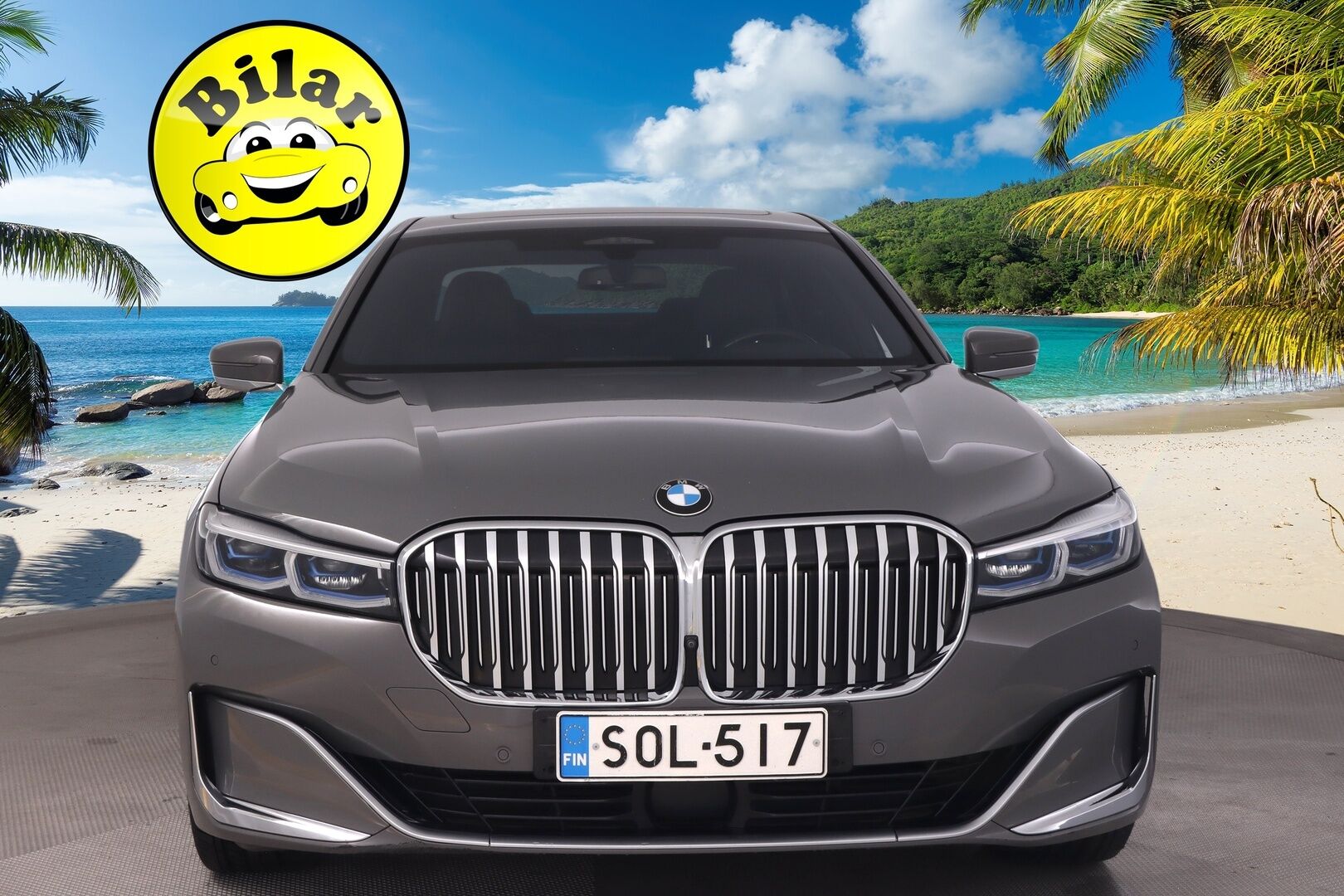 BMW 745 2019 G11 Sedan 745e A - Hierovat&Ilmastoidut Penkit | Panorama | HUD | ACC | 360° Kamera | Hifi Sound System | Erikoisväri | BLIS | Laser Valot | Soft Close | 2x Renkaat&Vanteet | DAB | Akku Kuntotarkastettu