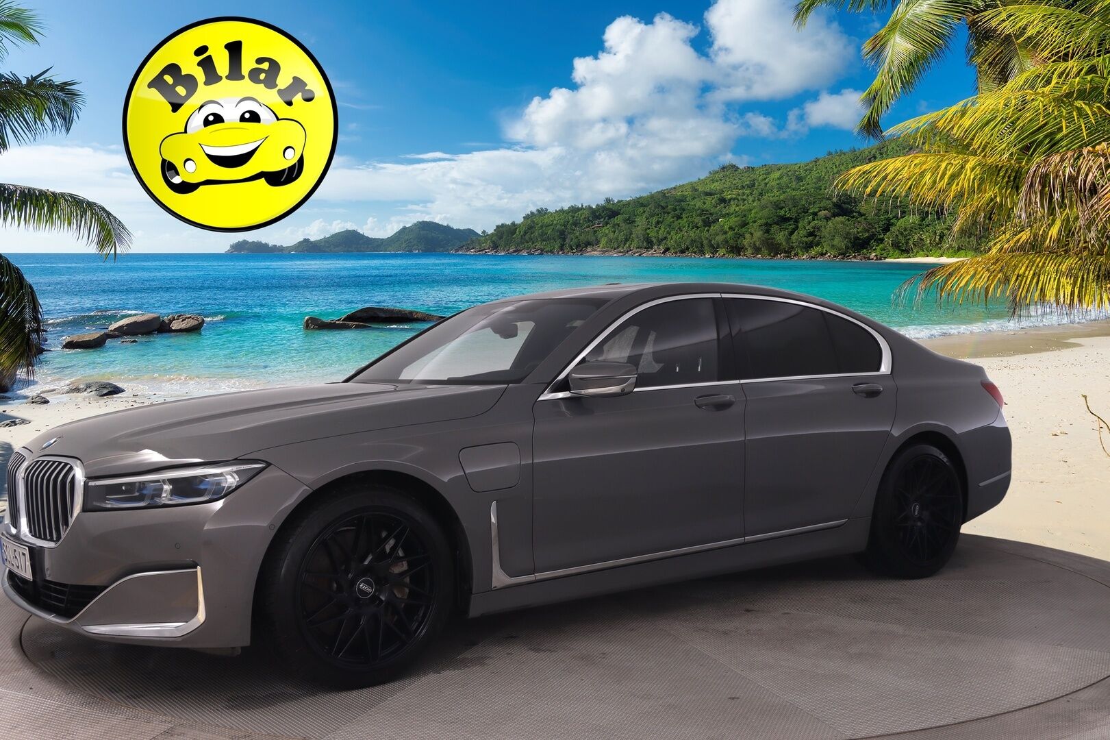 BMW 745 2019 G11 Sedan 745e A - Hierovat&Ilmastoidut Penkit | Panorama | HUD | ACC | 360° Kamera | Hifi Sound System | Erikoisväri | BLIS | Laser Valot | Soft Close | 2x Renkaat&Vanteet | DAB | Akku Kuntotarkastettu