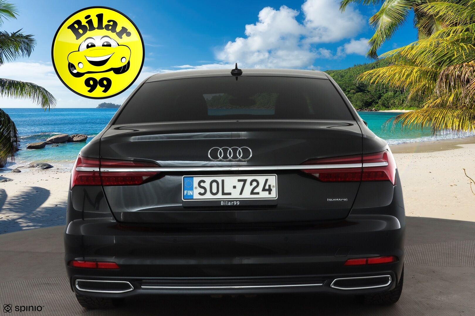 Audi A6 2021 Sedan Business Sport 50 TFSI e quattro S tronic * ACC / Imuovet / HUD / Night Vision / Muistipenkki /  360° * - Matrix LED / 1.Om Suomi-auto / Kahdet renkaat aluvanteilla / Merkkihuollettu