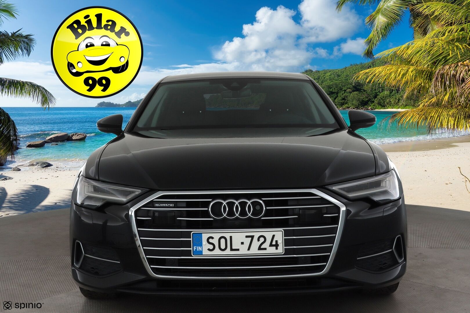 Audi A6 2021 Sedan Business Sport 50 TFSI e quattro S tronic * ACC / Imuovet / HUD / Night Vision / Muistipenkki /  360° * - Matrix LED / 1.Om Suomi-auto / Kahdet renkaat aluvanteilla / Merkkihuollettu