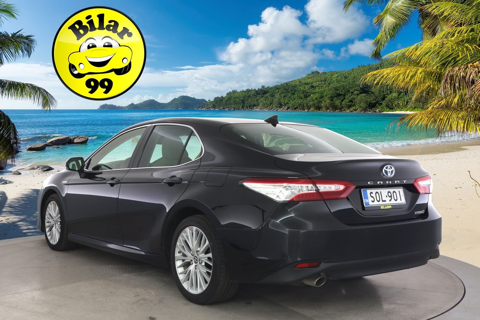 Toyota Camry 2021 2,5 Hybrid Style / Toyota Relax / Adapt. Cruise / Lohko / Vaaleat nahat / BLIS / Kahdet renkaat * - / Huippuvarusteet / Merkkiliikkeen huoltokirja / Juuri huollettu ja katsastettu / 
