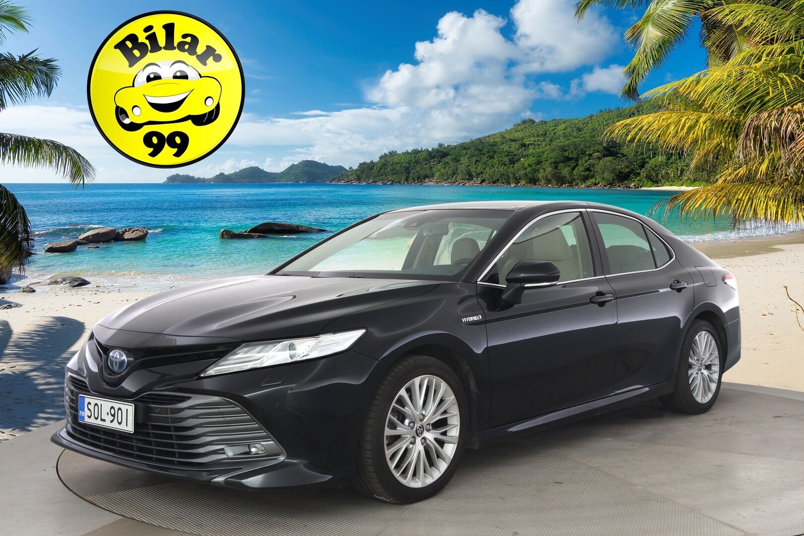 Toyota Camry 2021 2,5 Hybrid Style / Toyota Relax / Adapt. Cruise / Lohko / Vaaleat nahat / BLIS / Kahdet renkaat * - / Huippuvarusteet / Merkkiliikkeen huoltokirja / Juuri huollettu ja katsastettu / 