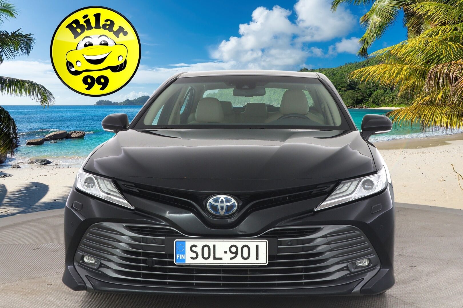 Toyota Camry 2021 2,5 Hybrid Style / Toyota Relax / Adapt. Cruise / Lohko / Vaaleat nahat / BLIS / Kahdet renkaat * - / Huippuvarusteet / Merkkiliikkeen huoltokirja / Juuri huollettu ja katsastettu / 
