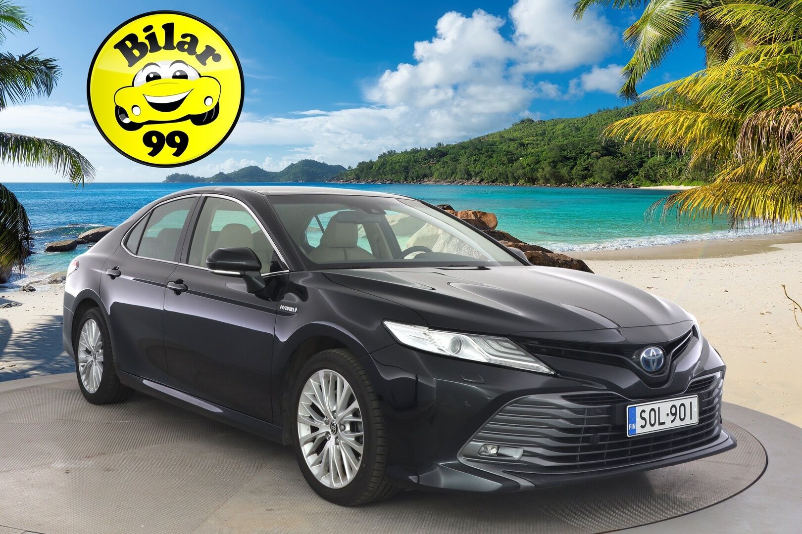 Toyota Camry 2021 2,5 Hybrid Style / Toyota Relax / Adapt. Cruise / Lohko / Vaaleat nahat / BLIS / Kahdet renkaat * - / Huippuvarusteet / Merkkiliikkeen huoltokirja / Juuri huollettu ja katsastettu / 