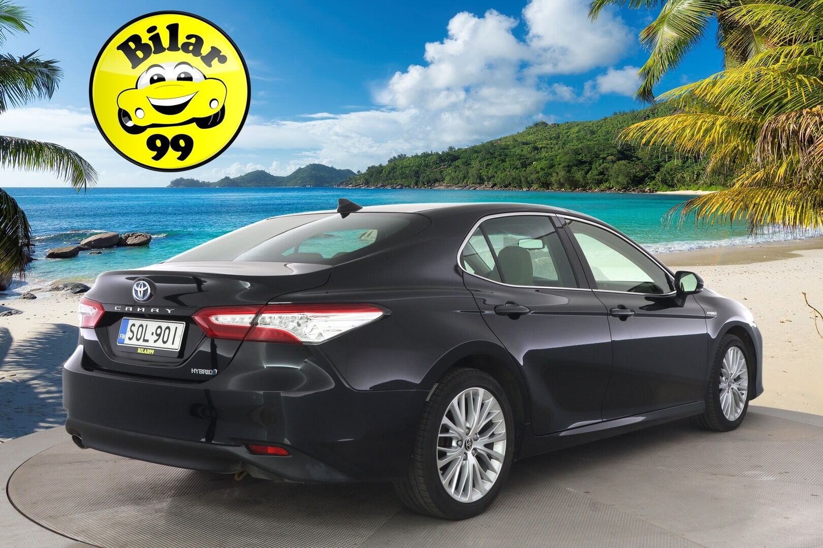 Toyota Camry 2021 2,5 Hybrid Style / Toyota Relax / Adapt. Cruise / Lohko / Vaaleat nahat / BLIS / Kahdet renkaat * - / Huippuvarusteet / Merkkiliikkeen huoltokirja / Juuri huollettu ja katsastettu / 
