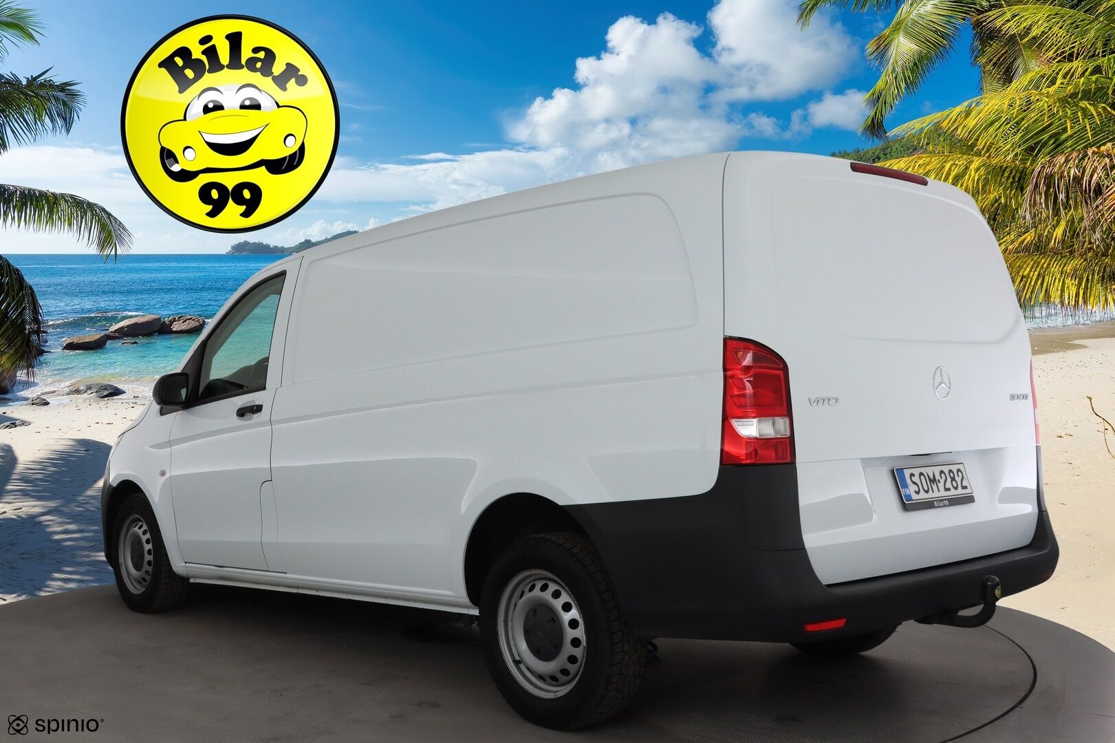 Mercedes-Benz Vito 2021 110cdi-3,05/32k Keskipitkä A2 - 1-om Suomi-auto | Kahdet renkaat | Merkkihuollot | ALV-Vähennyskelpoinen | Webasto | Koukku | ALV | P.kamera | Vakkari | Apple&Android 