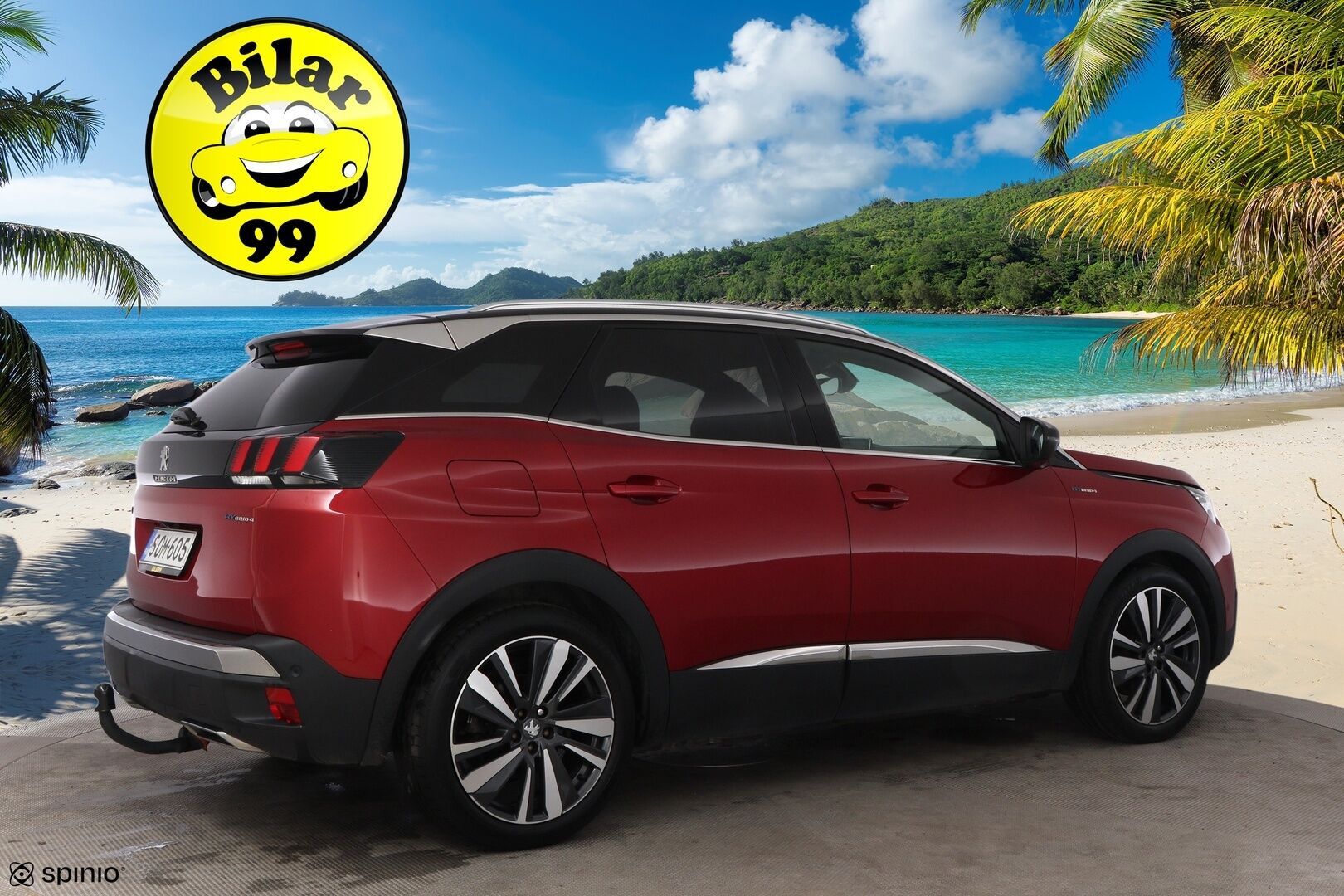 Peugeot 3008 2021 GT Hybrid4 300 EAT8-automaatti - Akusto uusittu / Vetokoukku / Hieronta / ACC / 360-Kamera / BLIS / Lohko&Sisäp. / Suomiauto / Merkkihuollot / Huippuvarusteet!