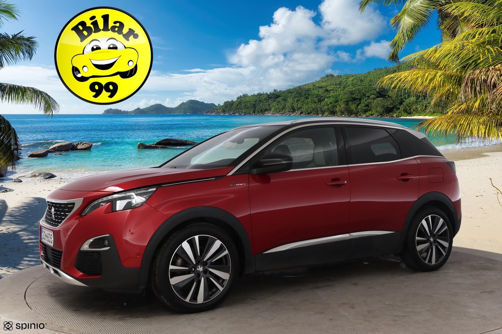 Peugeot 3008 2021 GT Hybrid4 300 EAT8-automaatti - Akusto uusittu / Vetokoukku / Hieronta / ACC / 360-Kamera / BLIS / Lohko&Sisäp. / Suomiauto / Merkkihuollot / Huippuvarusteet!