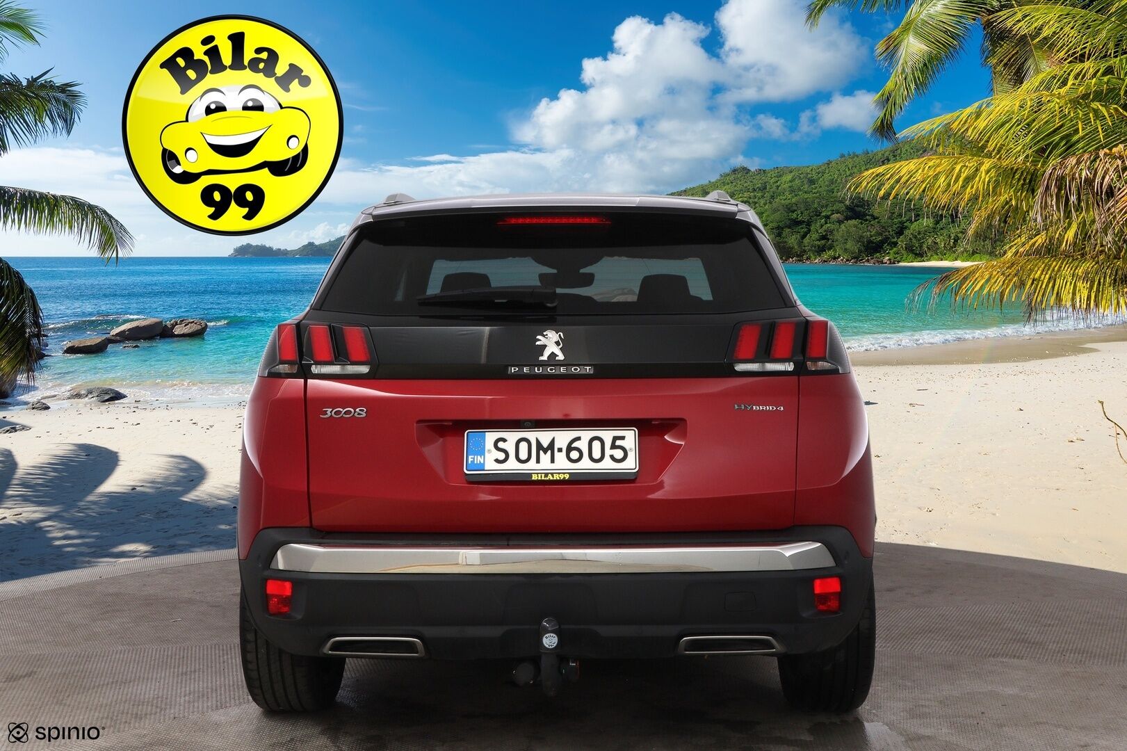 Peugeot 3008 2021 GT Hybrid4 300 EAT8-automaatti - Akusto uusittu / Vetokoukku / Hieronta / ACC / 360-Kamera / BLIS / Lohko&Sisäp. / Suomiauto / Merkkihuollot / Huippuvarusteet!