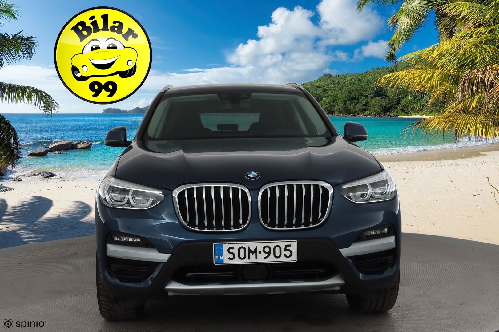 BMW X3 2020 G01 xDrive 30e A Charged Edition xLine * ACC / HUD / Adapt.LED / Hifi / Navi / P.tutkat / Sporttipenkit * - 1.Om Suomi-auto / Kahdet renkaat aluvanteilla / Akku kuntotarkastettu SOH 85,5% / Juuri katsastettu