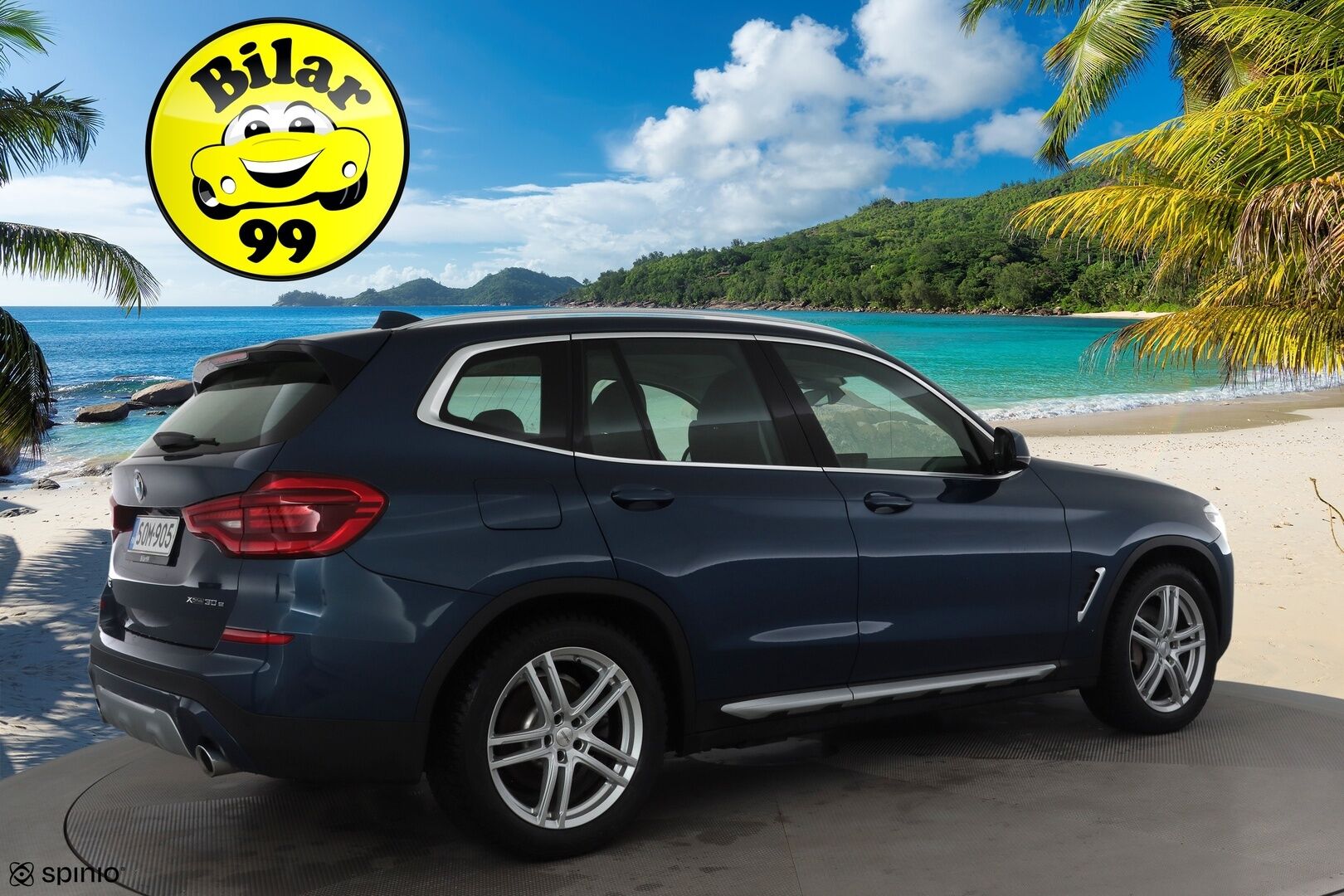 BMW X3 2020 G01 xDrive 30e A Charged Edition xLine * ACC / HUD / Adapt.LED / Hifi / Navi / P.tutkat / Sporttipenkit * - 1.Om Suomi-auto / Kahdet renkaat aluvanteilla / Akku kuntotarkastettu SOH 85,5% / Juuri katsastettu