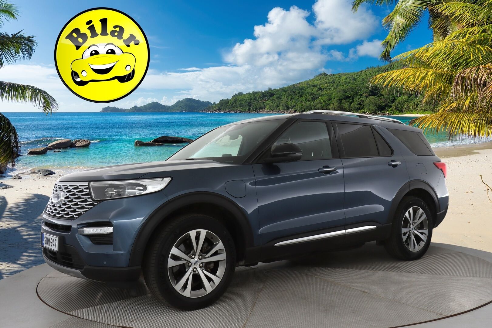 Ford Explorer 2020 3,0 V6 Ecoboost 457hv PHEV A10 AWD Platinum 7-P - | Kattava varustelu! | 7-paikkainen | ACC | B&O | 360 Kamera | Panorama | Hierovat ilmastoidut nahkaistuimet | Digimittaristo | Keyless | Suomi-auto | Muistipenkki | Ratinlämmitin |