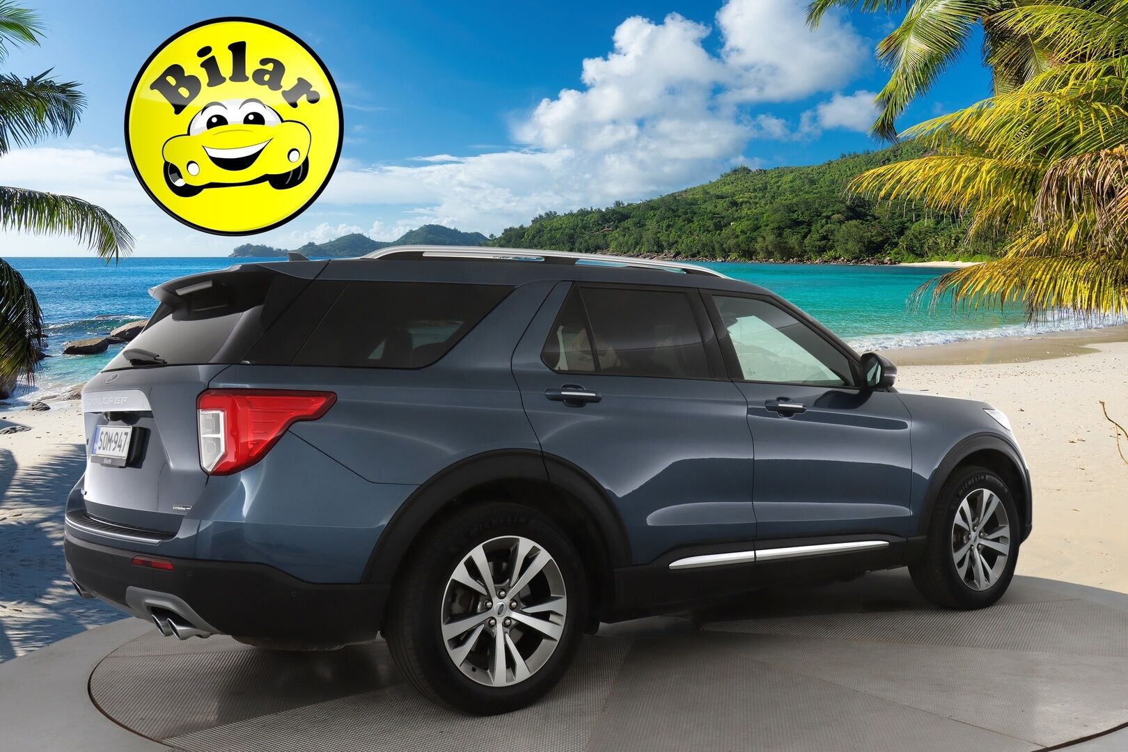 Ford Explorer 2020 3,0 V6 Ecoboost 457hv PHEV A10 AWD Platinum 7-P - | Kattava varustelu! | 7-paikkainen | ACC | B&O | 360 Kamera | Panorama | Hierovat ilmastoidut nahkaistuimet | Digimittaristo | Keyless | Suomi-auto | Muistipenkki | Ratinlämmitin |