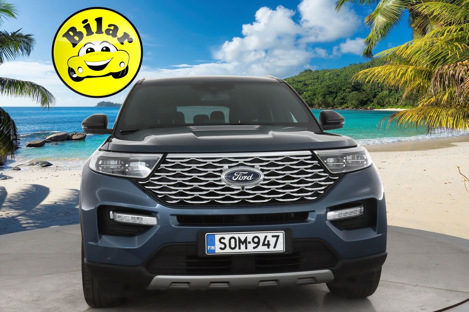 Ford Explorer 2020 3,0 V6 Ecoboost 457hv PHEV A10 AWD Platinum 7-P - | Kattava varustelu! | 7-paikkainen | ACC | B&O | 360 Kamera | Panorama | Hierovat ilmastoidut nahkaistuimet | Digimittaristo | Keyless | Suomi-auto | Muistipenkki | Ratinlämmitin |