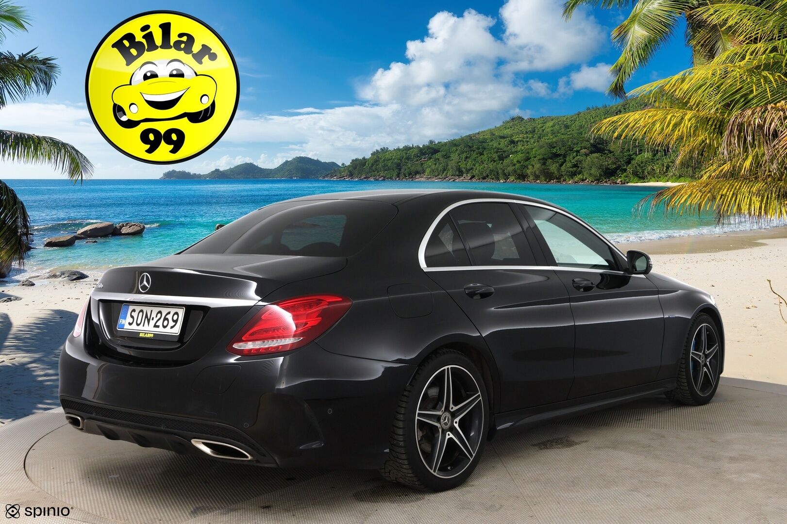 Mercedes-Benz C 2018 350 e T A Sedan Edition AMG / Panorama / Muistipaketti / 360-kamera / IHC+ / LED / - AMG Sisä- ja ulkopaketti / Todella hieno! / 