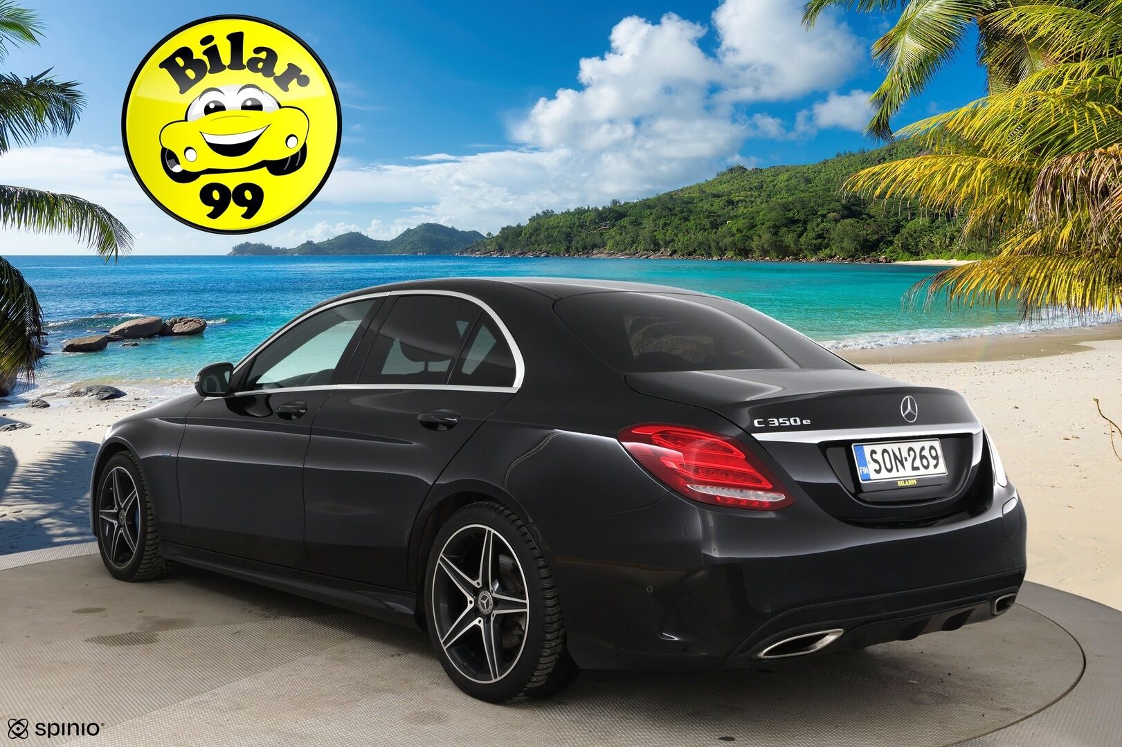 Mercedes-Benz C 2018 350 e T A Sedan Edition AMG / Panorama / Muistipaketti / 360-kamera / IHC+ / LED / - AMG Sisä- ja ulkopaketti / Todella hieno! / 