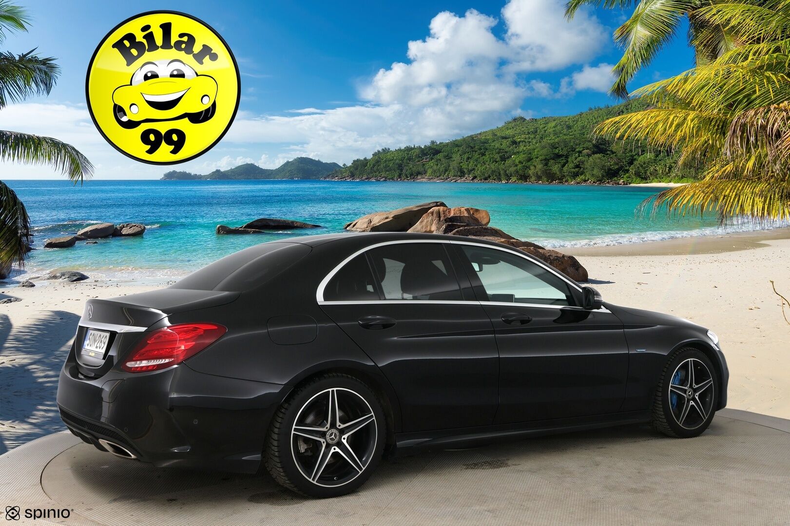 Mercedes-Benz C 2018 350 e T A Sedan Edition AMG / Panorama / Muistipaketti / 360-kamera / IHC+ / LED / - AMG Sisä- ja ulkopaketti / Todella hieno! / 