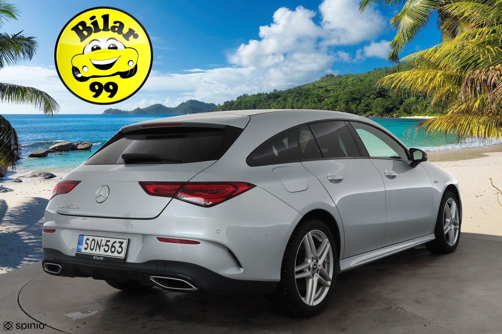 Mercedes-Benz CLA 2021 250 e A Shooting Brake Business AMG EQ Power * Widescreen / Distronic + / LHP / Sporttipenkit / Lisälämmitin / Navi *