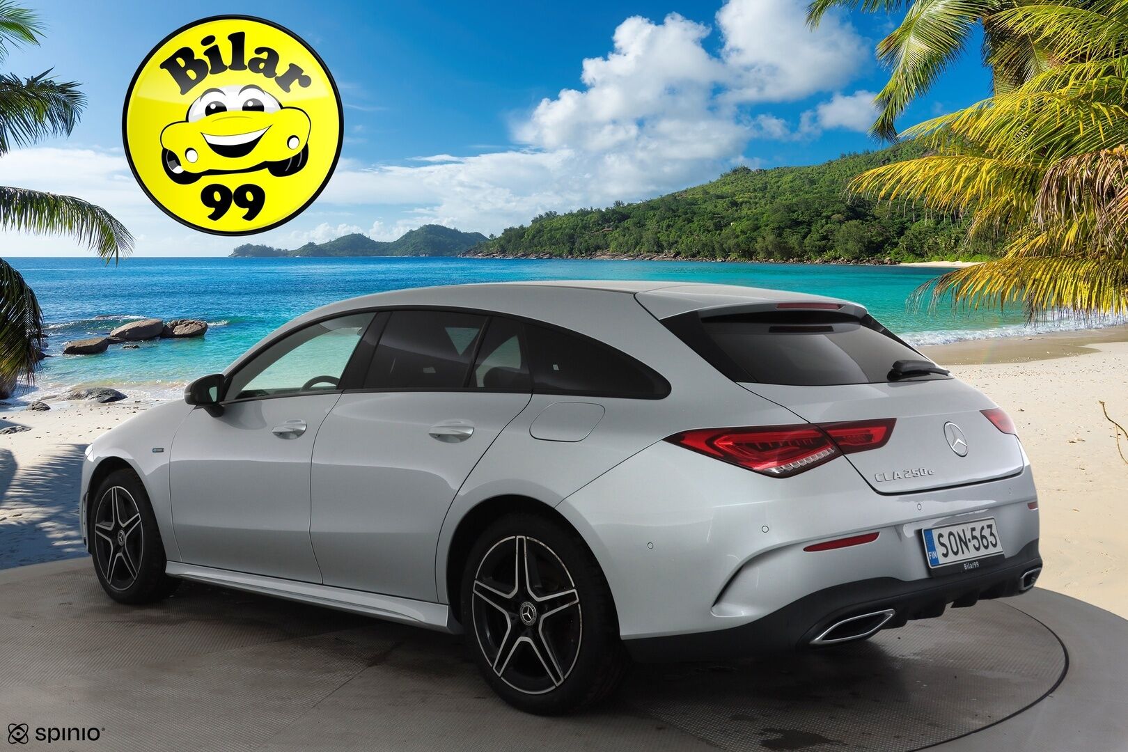 Mercedes-Benz CLA 2021 250 e A Shooting Brake Business AMG EQ Power * Vetokoukku / Widescreen / LED High Performance / Lisälämmitin / Comand Navi - 1OM Suomiauto / Facelift / Peruutuskamera / Nahka-Alcantara - HULLUT AVAJAISHULINAT KORKOTARJOUS 3,29 %