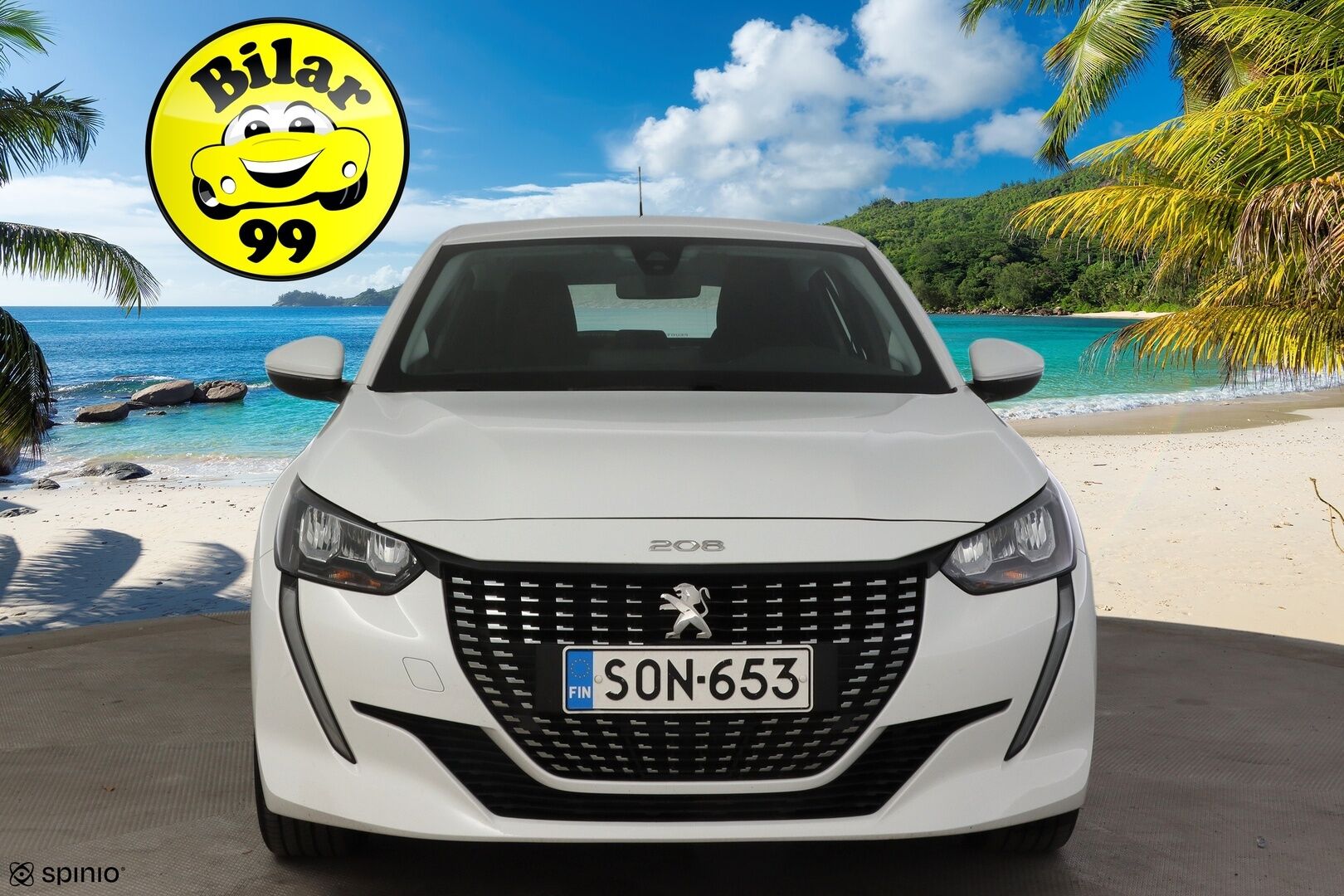 Peugeot 208 2021 Active PureTech 75 * Vakionopeudensäädin / Bluetooth / Kaistavahti / Liikennemerkkien tunnistus / LED-valot * - * 2-omisteinen Suomi-auto / Kahdet renkaat vanteilla! * 