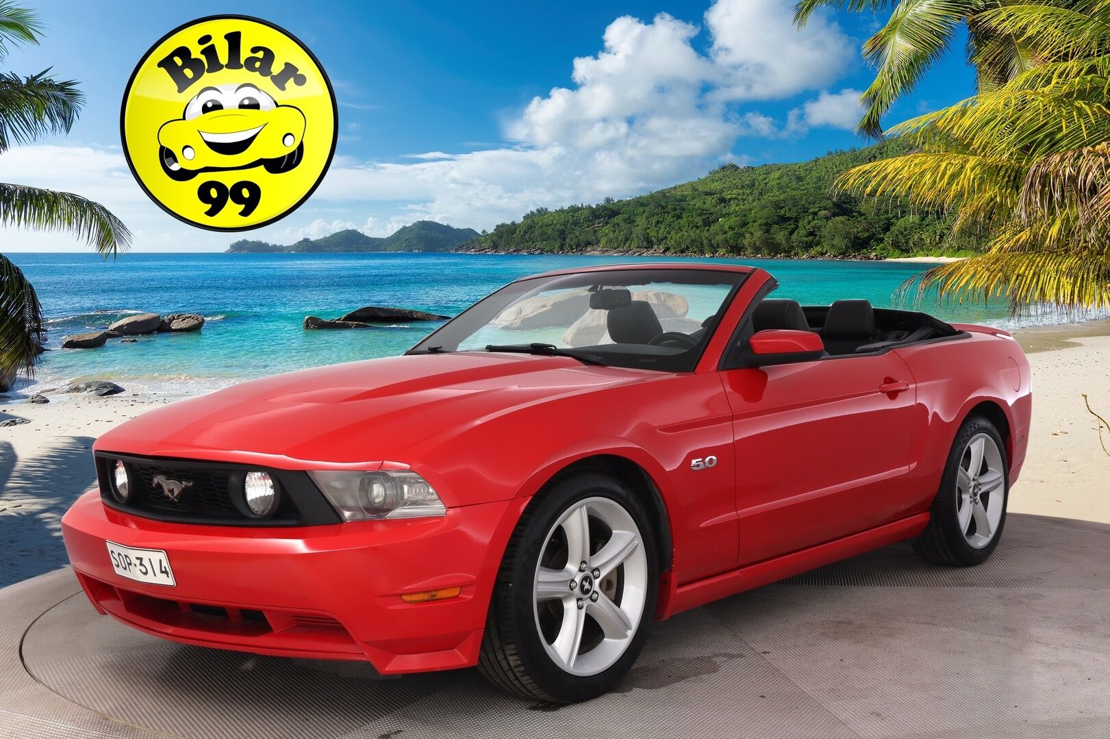 Ford Mustang 2012 GT 5,0 V8 Convertible*Myydään Huutokaupat.com* - *Myydään Huutokaupat.com*