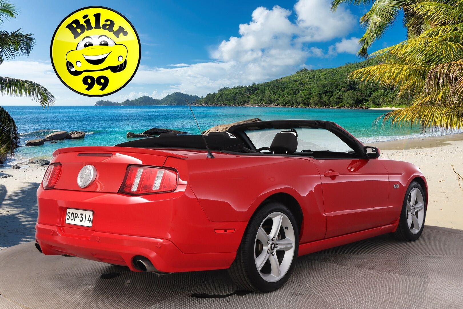 Ford Mustang 2012 GT 5,0 V8 Convertible*Myydään Huutokaupat.com* - *Myydään Huutokaupat.com*