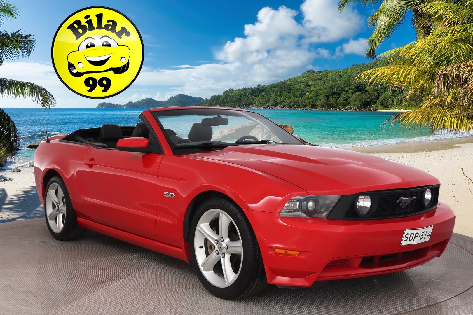 Ford Mustang 2012 GT 5,0 V8 Convertible*Myydään Huutokaupat.com* - *Myydään Huutokaupat.com*