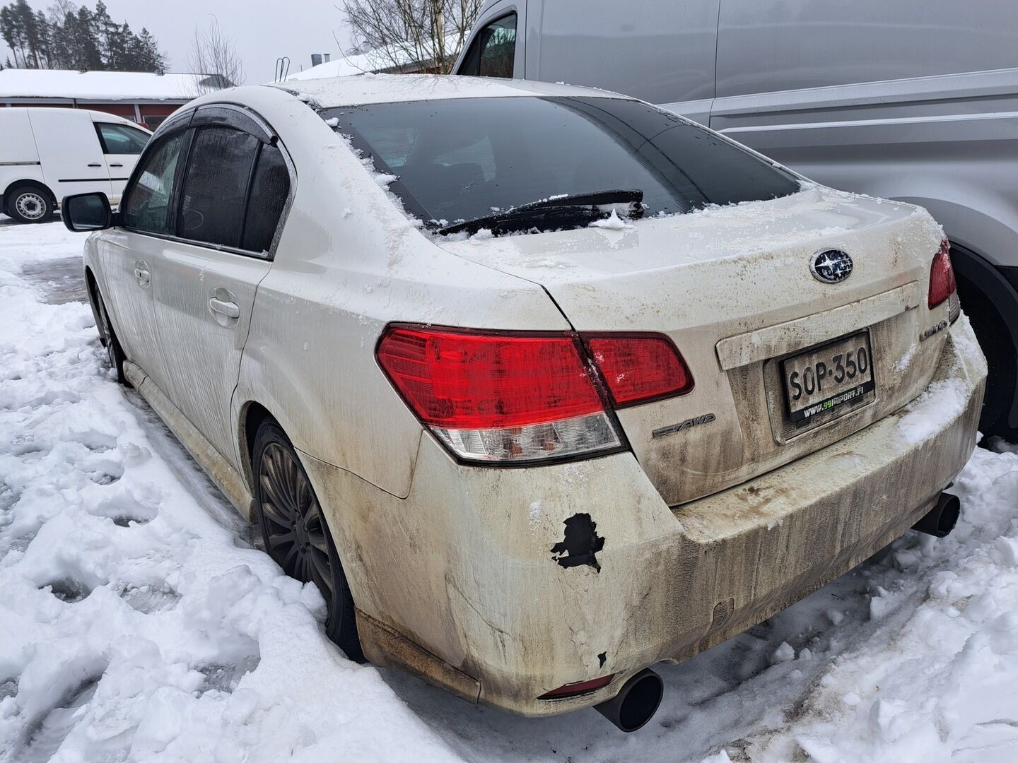 Subaru Legacy 2009 Sedan AWD 2.5 - YritysOutlet - Myydään vain yrityksille - Kahdet renkaat / Japanin tuonti / Pienet kilsat