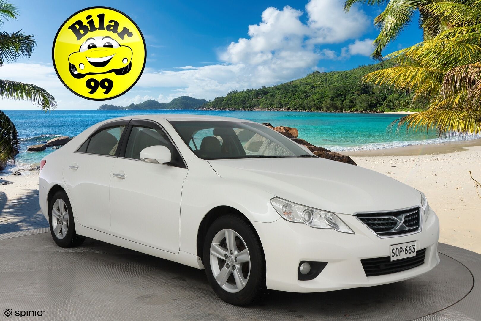 Toyota Mark X 2010 GRX130 250G V6 Facelift Aut * Peruutuskamera / Sähköpenkit / Lohkolämmitin / Xenon / Upea yksilö! - Helmiäisväri / KeylessGo / Juuri tullut Tampereelle!