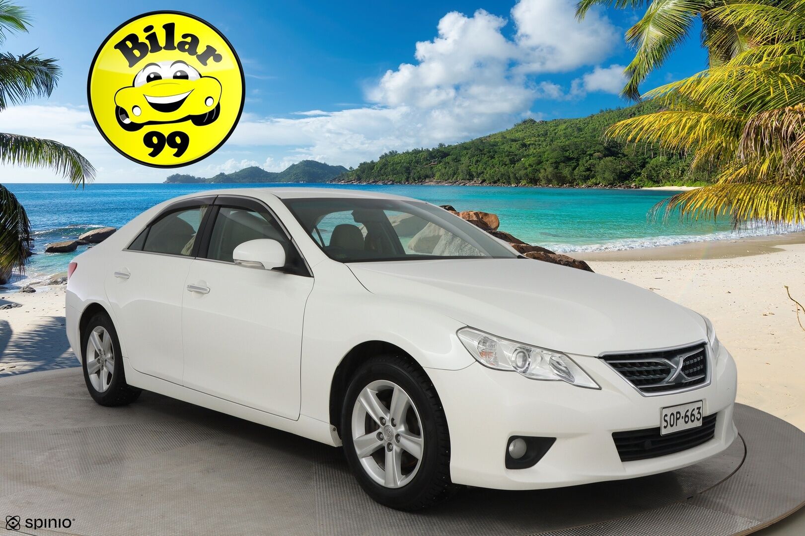 Toyota Mark X 2010 GRX130 250G V6 Facelift Aut * Peruutuskamera / Sähköpenkit / Lohkolämmitin / Xenon / Upea yksilö! - Helmiäisväri / KeylessGo / Juuri tullut Tampereelle!