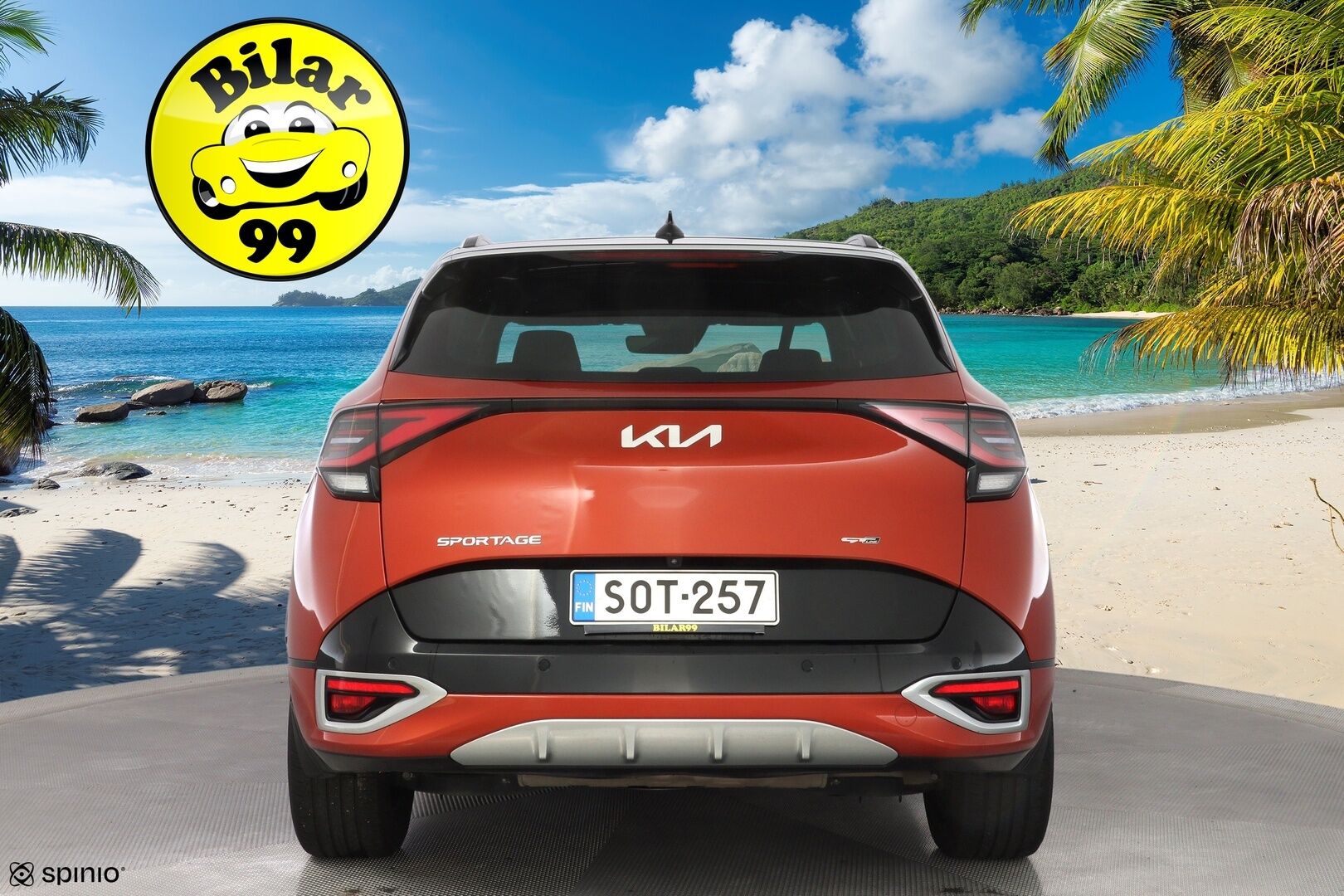 Kia Sportage 2022 1,6 T-GDI FWD Mild-Hybrid GT-Line DCT 150hv *ACC / H&K / 360-kamera / Ilmastoidut istuimet / Muistipenkki* - 3,99 % KORKOTARJOUS TÄHÄN AUTOON - Kahdet alumiinivanteet / Seuraava katsastus 30.3.2026 / Suomi-auto / Viimeisin huolto 73tkm