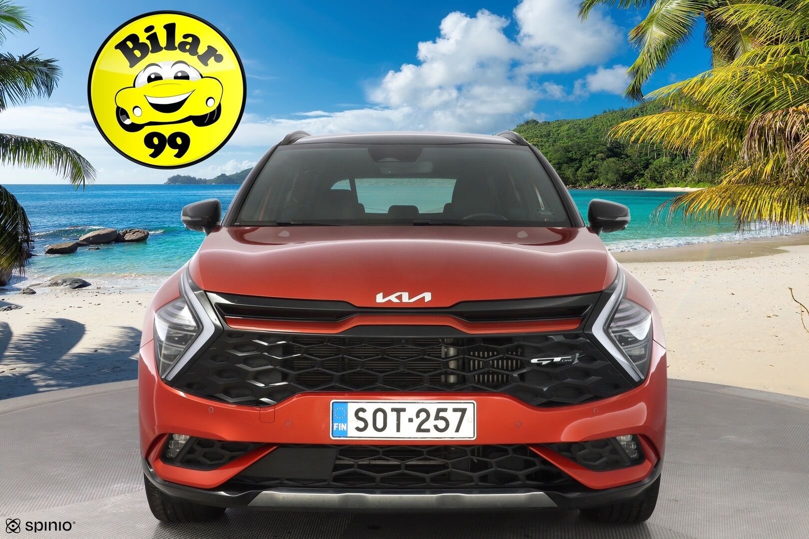 Kia Sportage 2022 1,6 T-GDI FWD Mild-Hybrid GT-Line DCT 150hv *ACC / H&K / 360-kamera / Ilmastoidut istuimet / Muistipenkki* - 3,99 % KORKOTARJOUS TÄHÄN AUTOON - Kahdet alumiinivanteet / Seuraava katsastus 30.3.2026 / Suomi-auto / Viimeisin huolto 73tkm