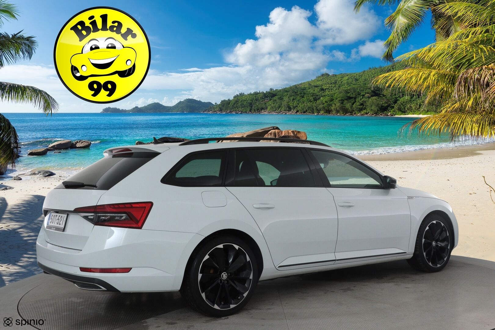 Skoda Superb 2020 Combi 1,4 TSI PHEV SportLine iV DSG * Webasto / ACC / Matrix-LED / 360° / Navi / Sporttipenkit Muistilla / Keyless * - 2x Latauskaapelit / Kahdet renkaat / Merkkihuollettu!