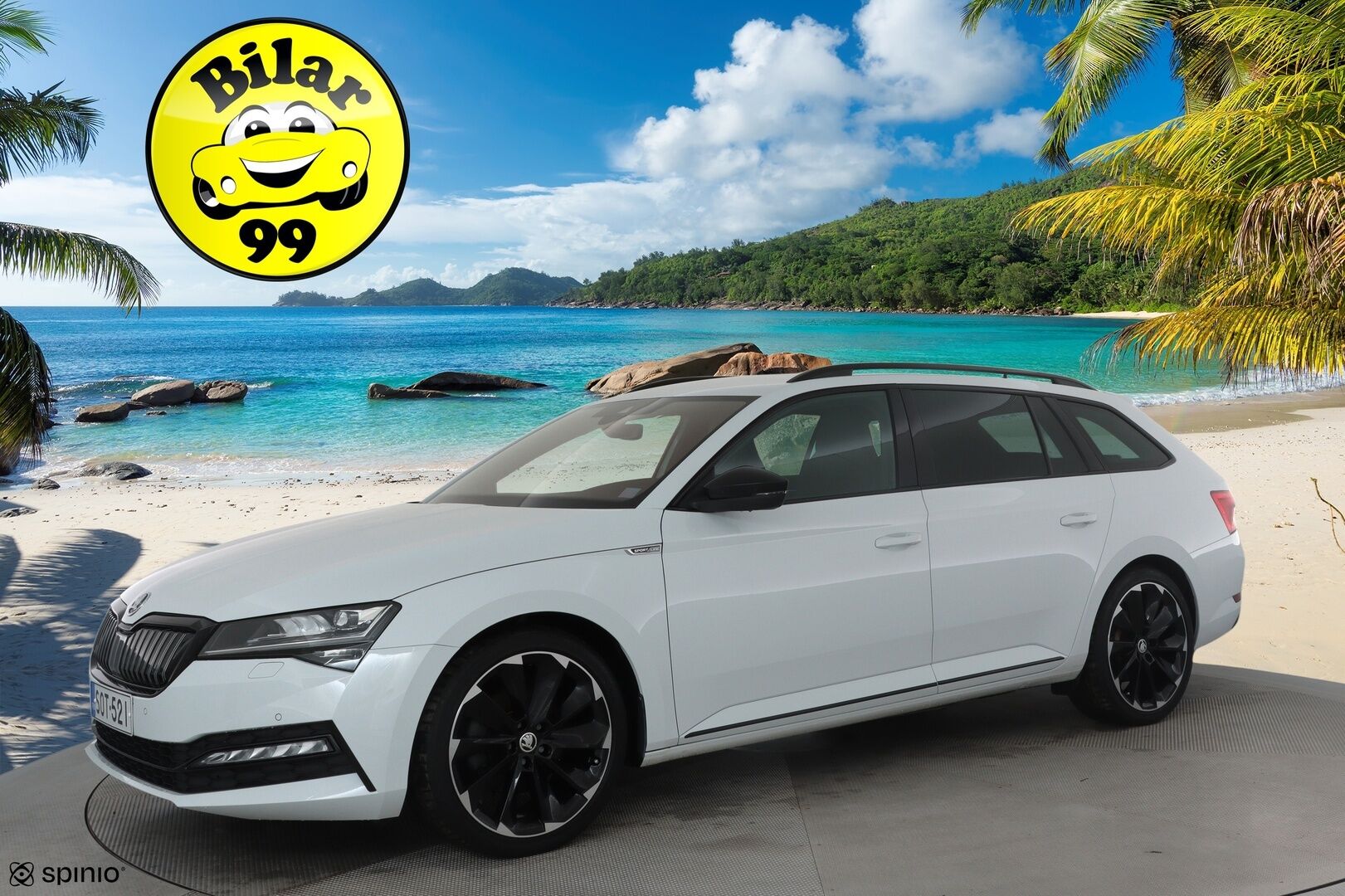 Skoda Superb 2020 Combi 1,4 TSI PHEV SportLine iV DSG * Webasto / ACC / Matrix-LED / 360° / Navi / Sporttipenkit Muistilla / Keyless * - 2x Latauskaapelit / Kahdet renkaat / Merkkihuollettu!