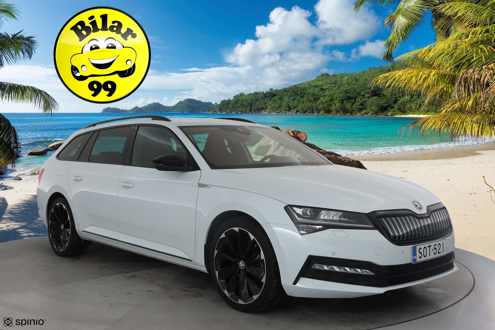 Skoda Superb 2020 Combi 1,4 TSI PHEV SportLine iV DSG * Webasto / ACC / Matrix-LED / 360° / Navi / Sporttipenkit Muistilla / Keyless * - 2x Latauskaapelit / Kahdet renkaat / Merkkihuollettu!