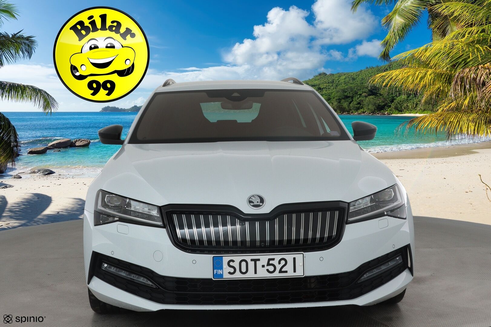 Skoda Superb 2020 Combi 1,4 TSI PHEV SportLine iV DSG * Webasto / ACC / Matrix-LED / 360° / Navi / Sporttipenkit Muistilla / Keyless * - 2x Latauskaapelit / Kahdet renkaat / Merkkihuollettu!