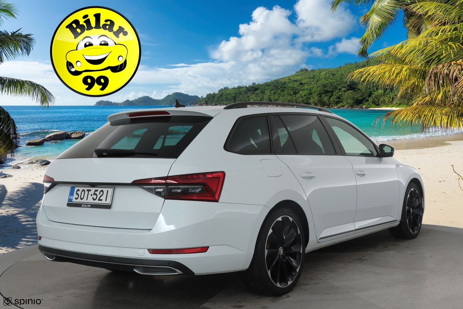 Skoda Superb 2020 Combi 1,4 TSI PHEV SportLine iV DSG * Webasto / ACC / Matrix-LED / 360° / Navi / Sporttipenkit Muistilla / Keyless * - 2x Latauskaapelit / Kahdet renkaat / Merkkihuollettu!