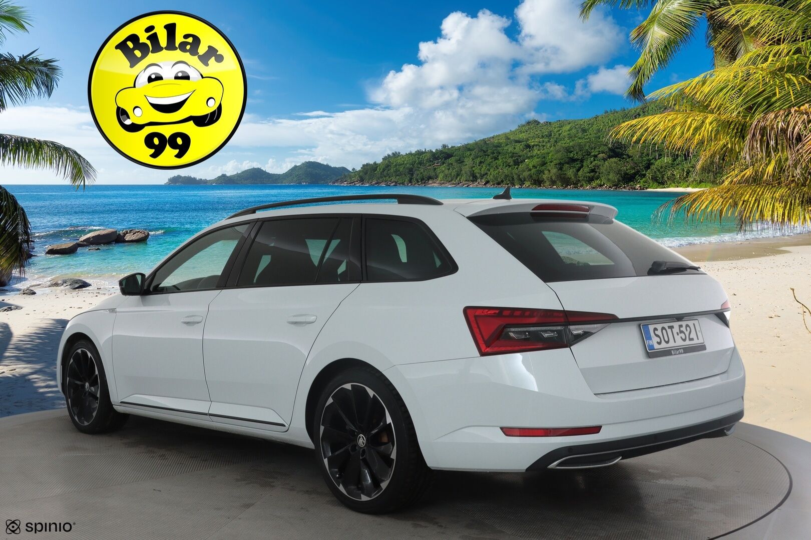 Skoda Superb 2020 Combi 1,4 TSI PHEV SportLine iV DSG * Webasto / ACC / Matrix-LED / 360° / Navi / Sporttipenkit Muistilla / Keyless * - 2x Latauskaapelit / Kahdet renkaat / Merkkihuollettu!