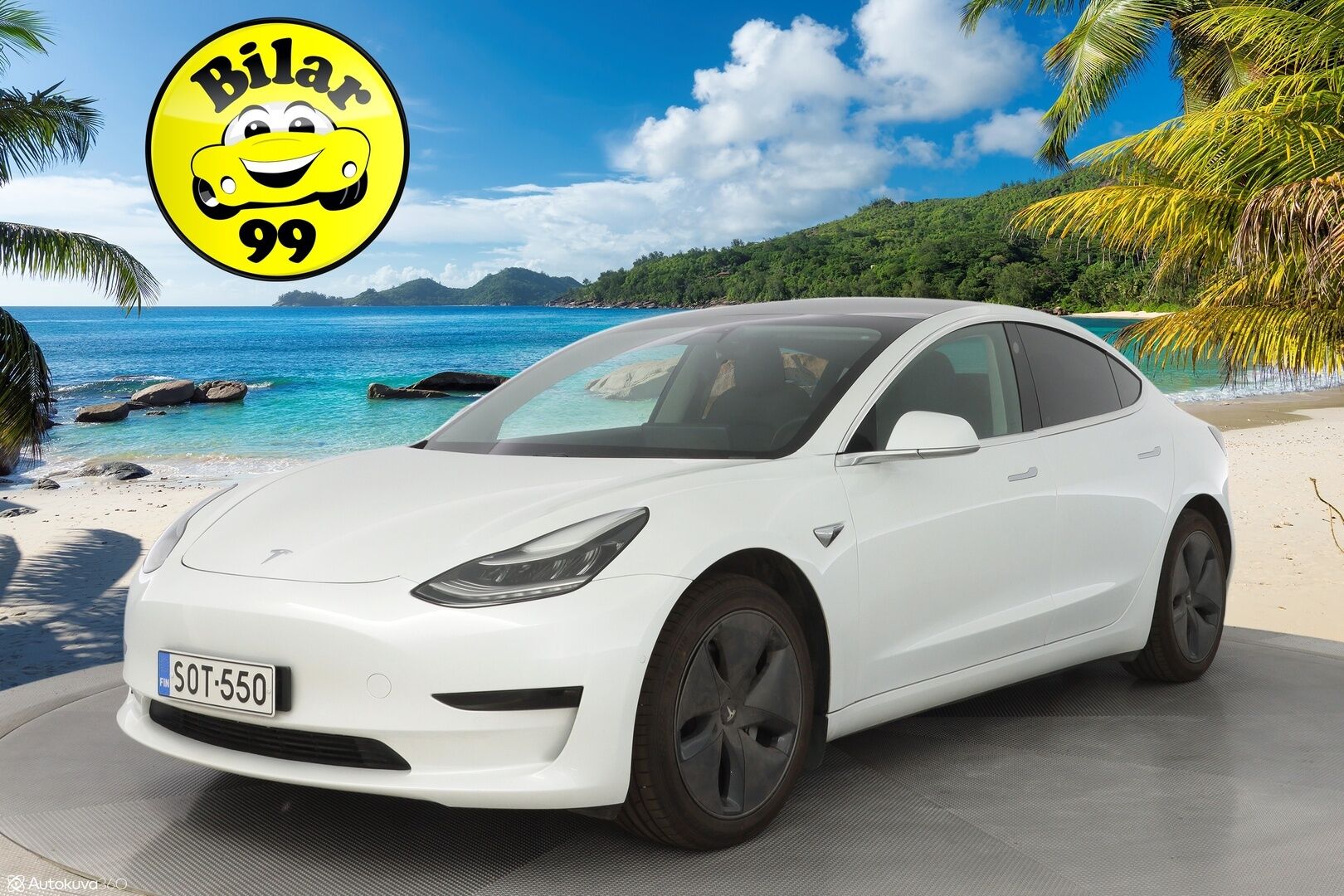 TESLA MODEL 3 2020 Standard Range RWD *Vetokoukku / Premium audio / ACC / Panorama / Kamera* - Tehtaan vetokoukku / Vähän ajettu / Kahdet alumiinivanteet / Edullisesti nyt kesähintaan!