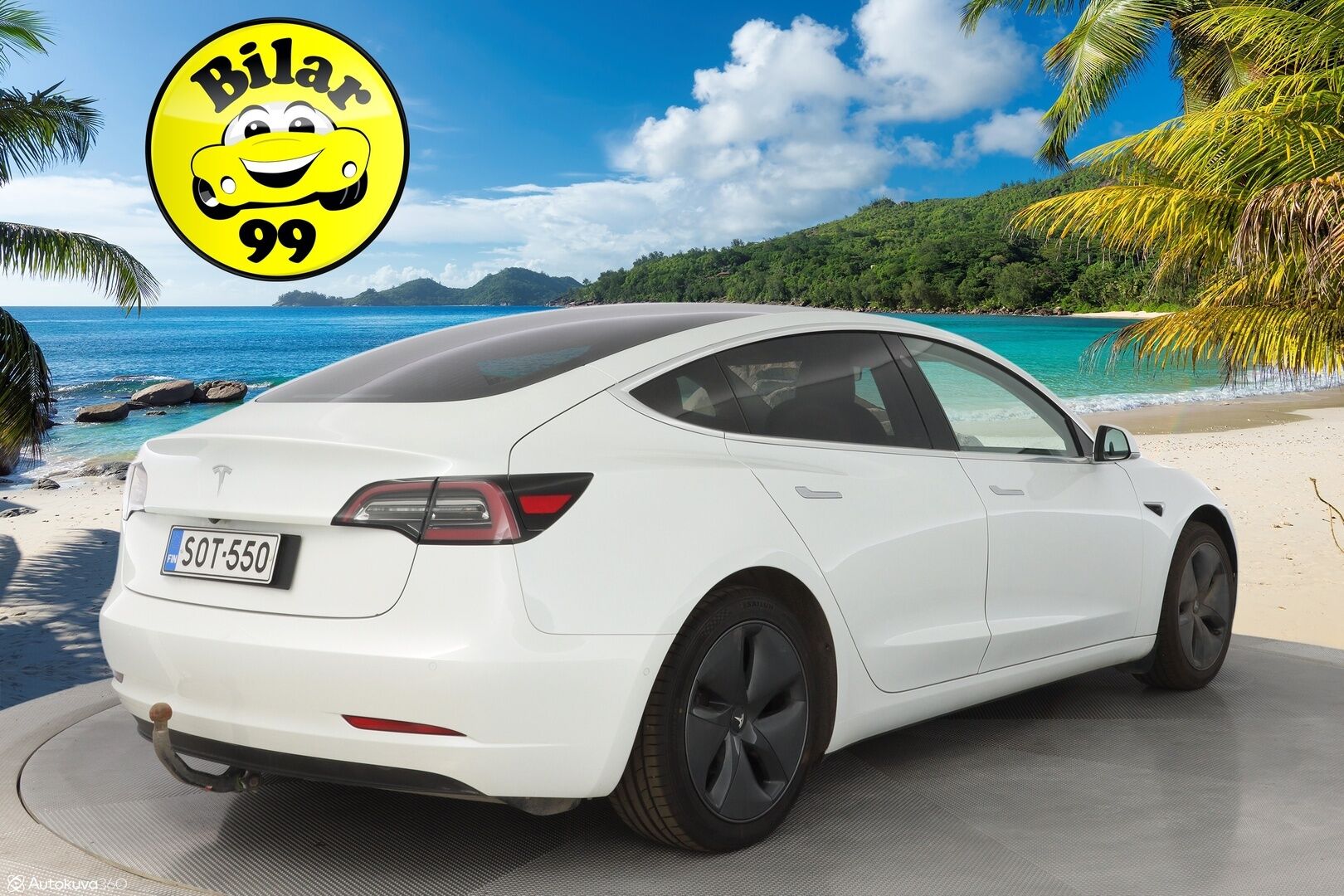 TESLA MODEL 3 2020 Standard Range RWD *Vetokoukku / Premium audio / ACC / Panorama / Kamera* - Tehtaan vetokoukku / Vähän ajettu / Kahdet alumiinivanteet / Edullisesti nyt kesähintaan!