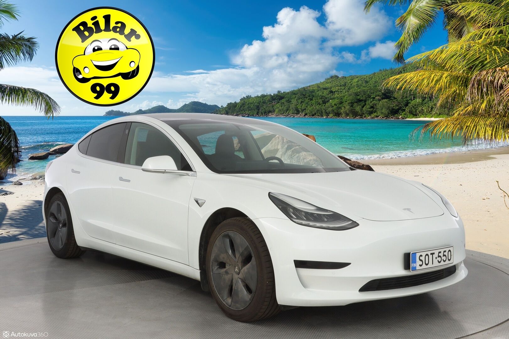 TESLA MODEL 3 2020 Standard Range RWD *Vetokoukku / Premium audio / ACC / Panorama / Kamera* - Tehtaan vetokoukku / Vähän ajettu / Kahdet alumiinivanteet / Edullisesti nyt kesähintaan!