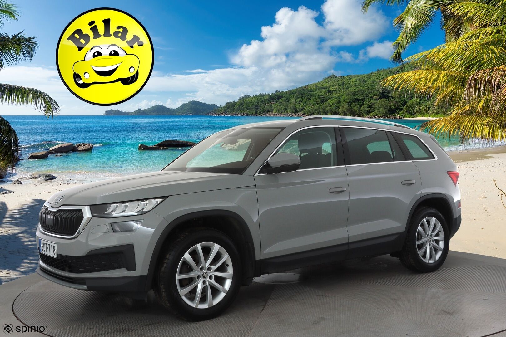 Skoda Kodiaq 2022 1.5 TSI ACT Ambition - | ACC | Webasto | Koukku | Facelift | Digimittaristo | P.kamera | LED | Ambient | Keyless | Lämm. tuulilasi | Lämm. ratti | Merkkihuollot | 1-om suomiauto |