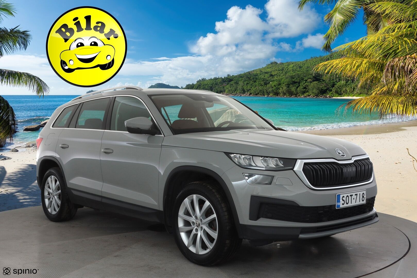 Skoda Kodiaq 2022 1.5 TSI ACT Ambition - | ACC | Webasto | Koukku | Facelift | Digimittaristo | P.kamera | LED | Ambient | Keyless | Lämm. tuulilasi | Lämm. ratti | Merkkihuollot | 1-om suomiauto |