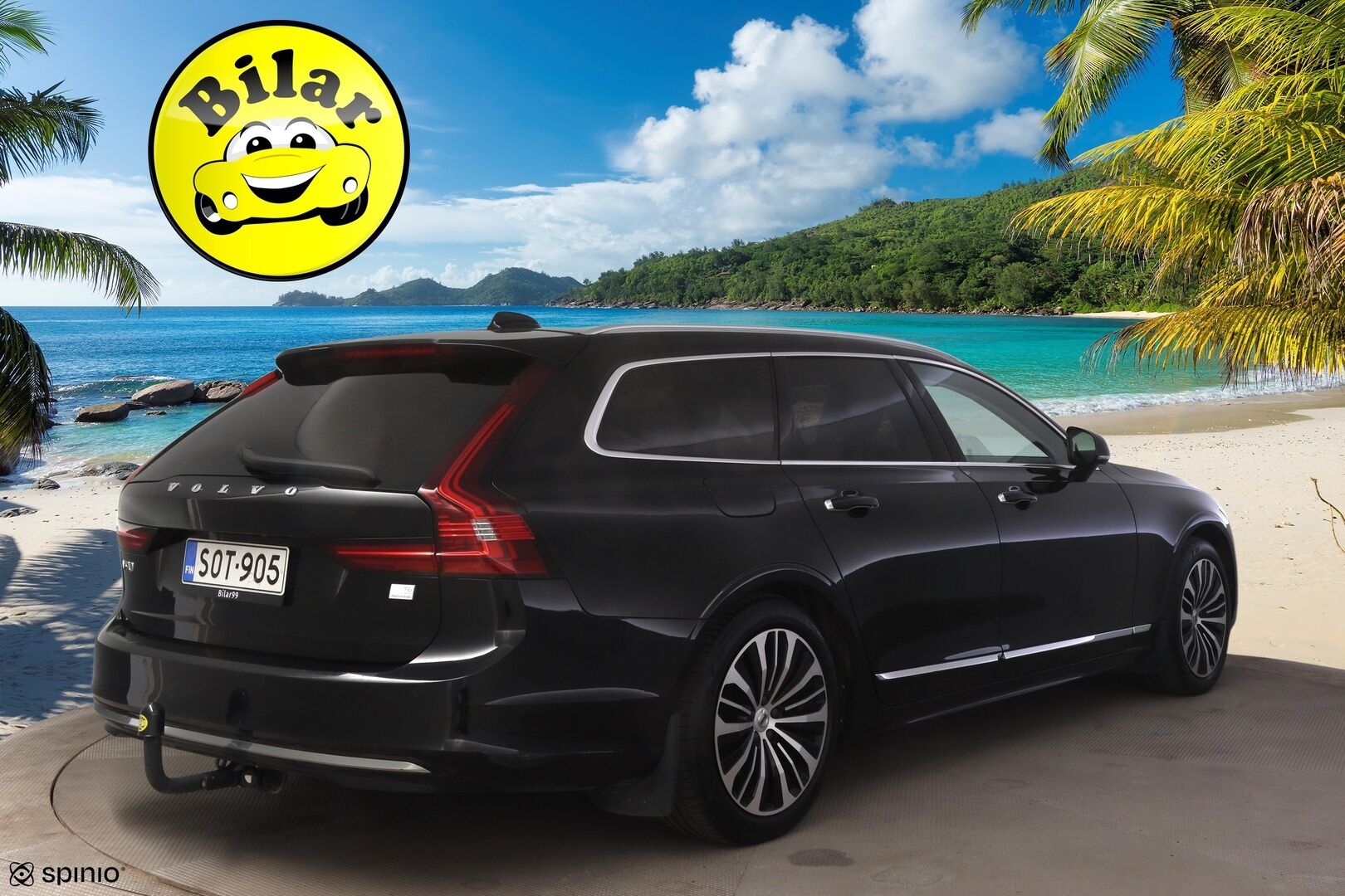 Volvo V90 2022 T6 AWD Long Range Inscription aut - | ACC | Webasto | Digimittaristo | KeylessGo | Sporttinahat | P.Kamera | Suomi-Auto | Sähköluukku | SOH 94,6% | Isommalla akulla! |