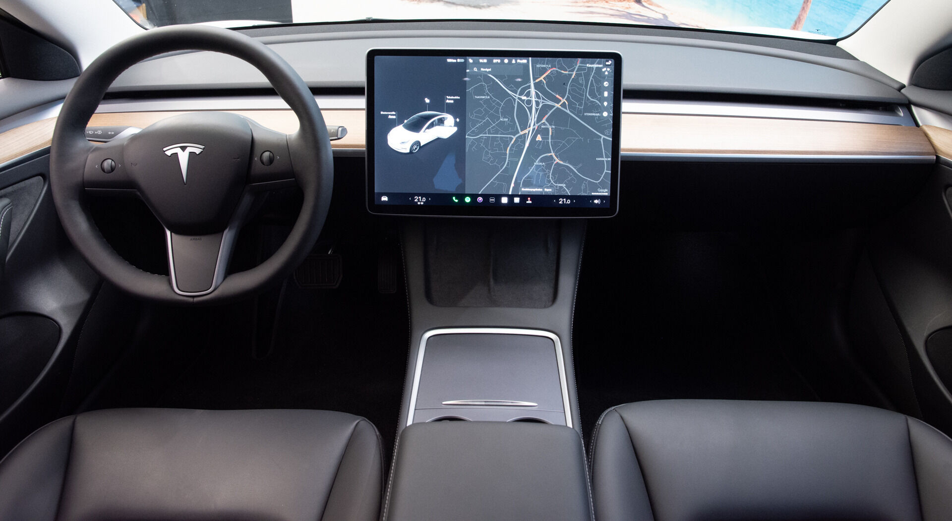 Tesla Model 3 2021 Long Range Dual Motor AWD - | Lasikatto | Lämpöpumppu | ACC | Matrix | P-Kamera | Premium Speakers | Navi | Matrix LED | Kahdet renkaat vanteineen 