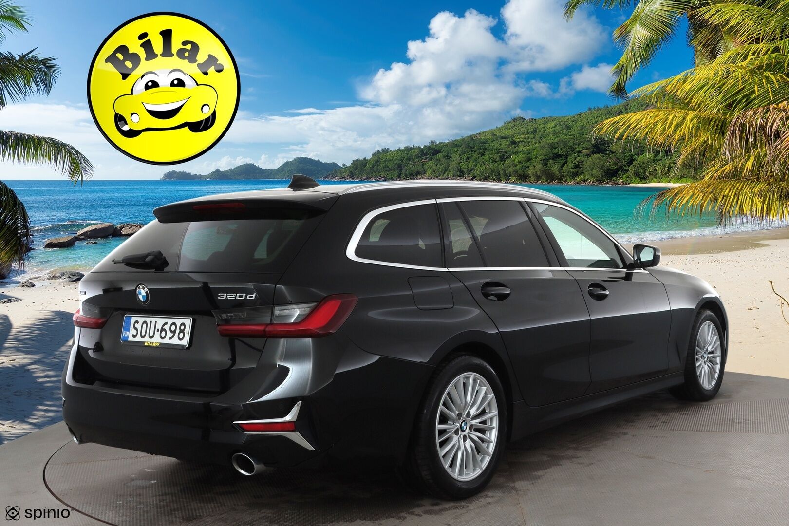BMW 320 2022 G21 Touring 320d A xDrive Business Luxury MHEV - | ACC | Lisälämmitin | Koukku | Hifit | P.tutkat | Muistipenkki | LED | Sporttinahat | Comfort access | Apple&Android | 1.Om Suomi-auto | Kahdet Renkaat | Merkkihuollettu |